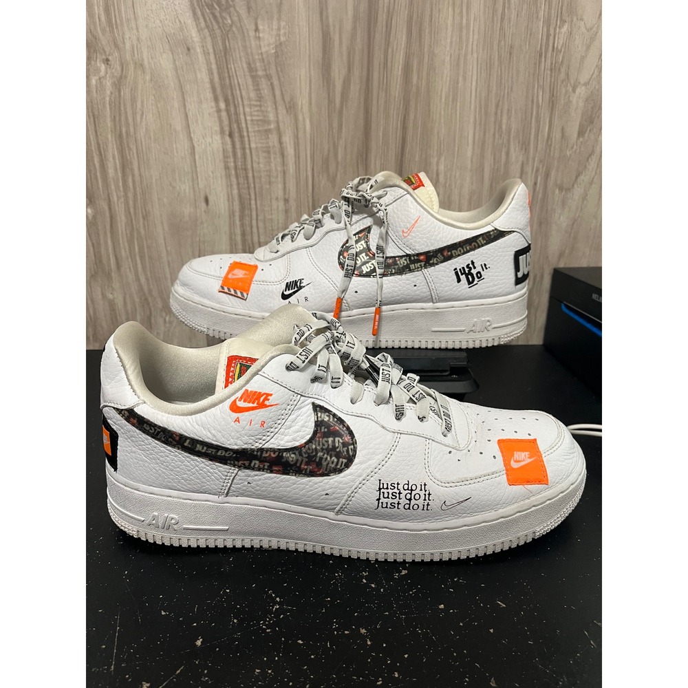 Air Force 1 Low Just Do It White/Black Size 11.5 No Box AR7719-100